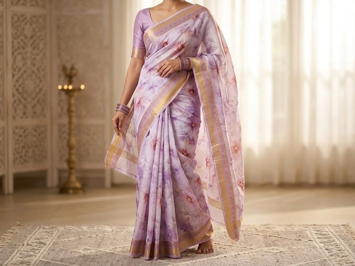 PRINT SAREE
