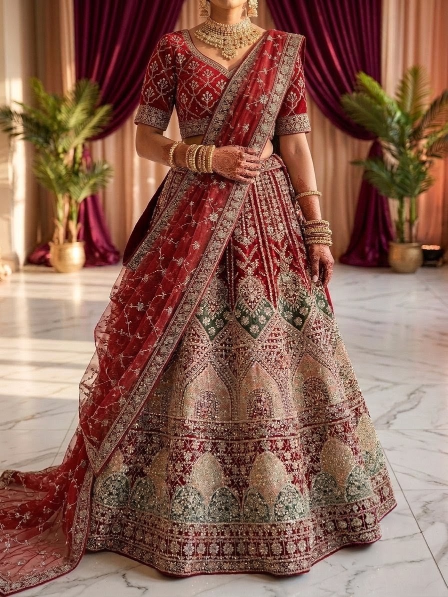 MOKMOL LEHENGA