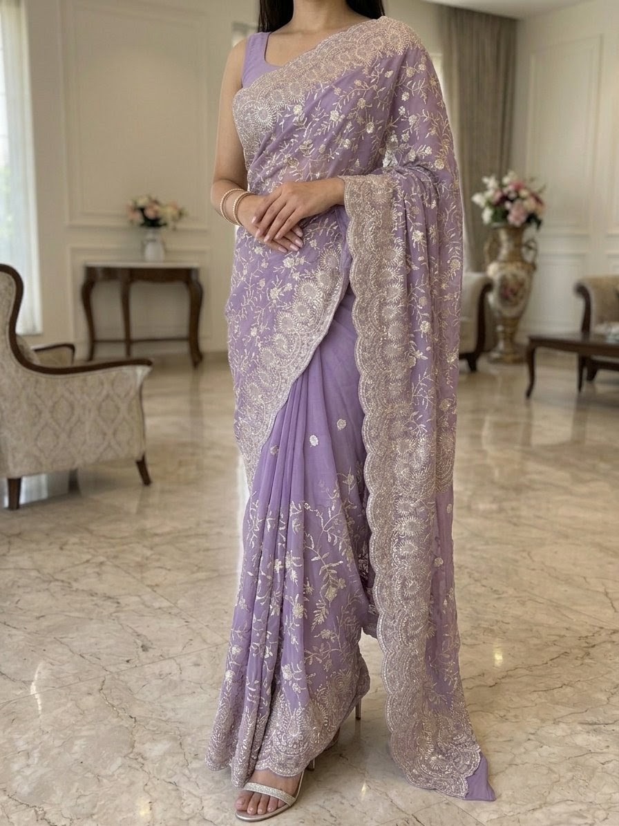 JORJET PARTY SAREE