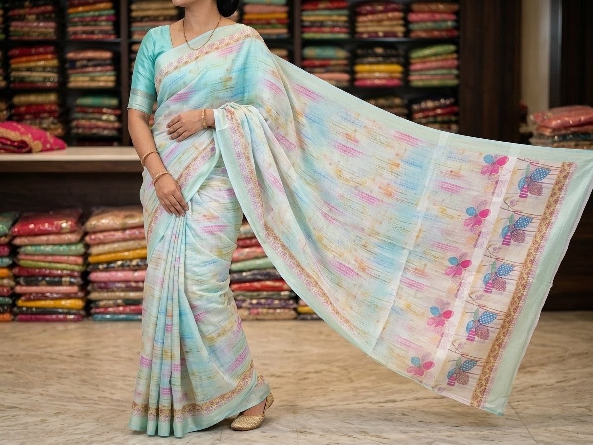 PRINT SAREE