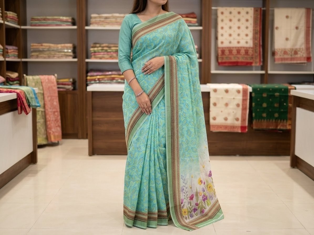 PRINT SAREE