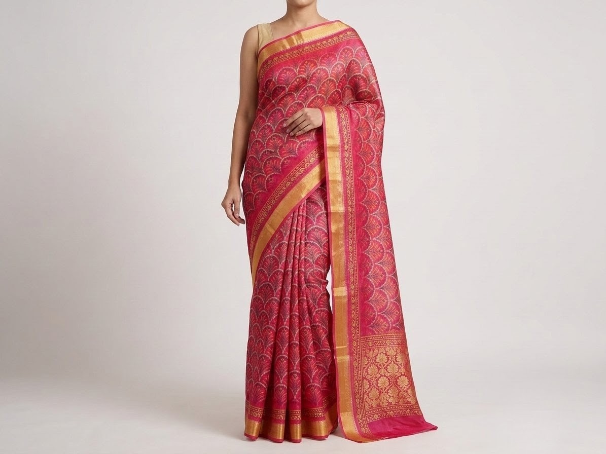 PRINT SAREE