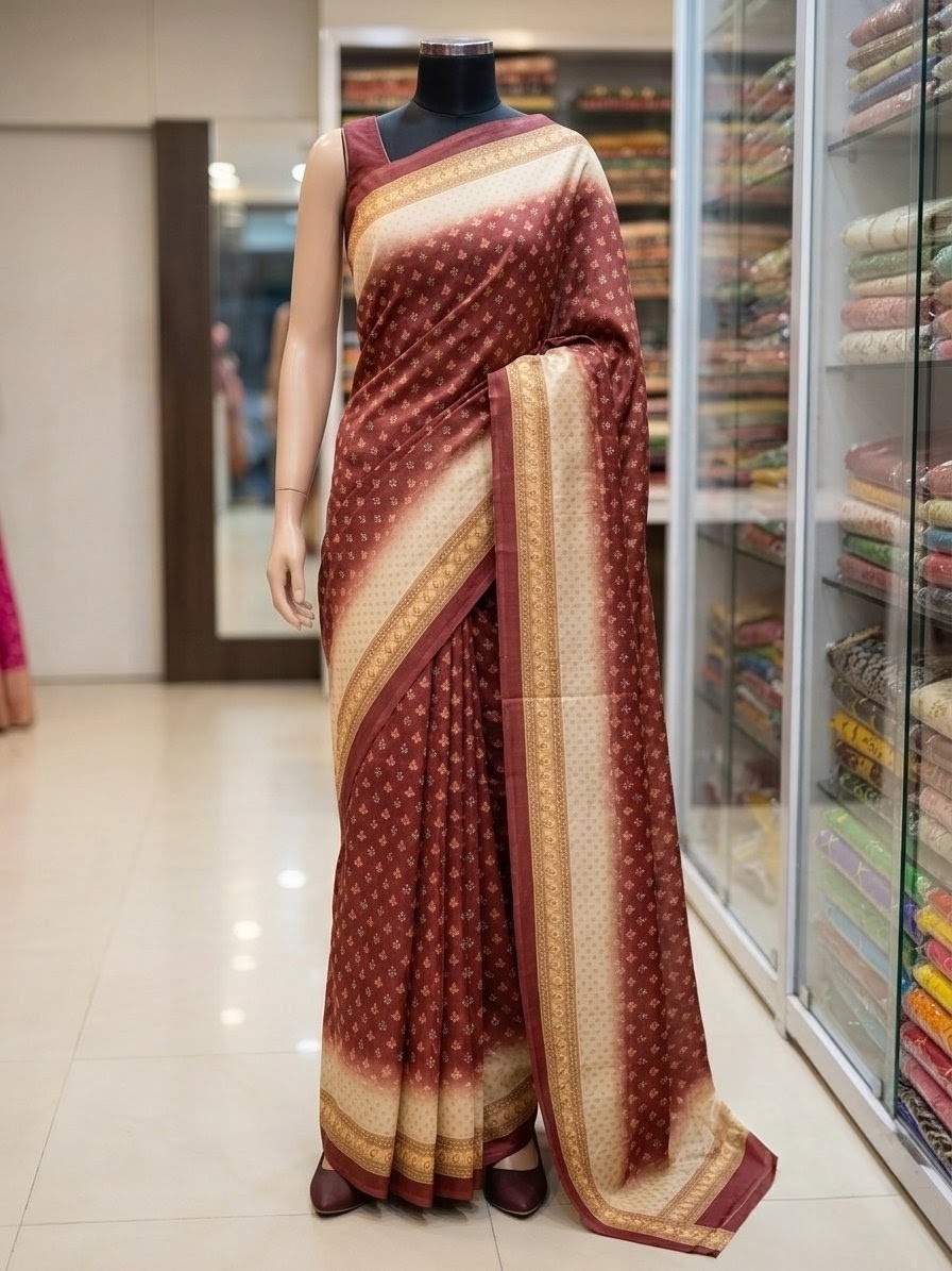 PRINT SAREE