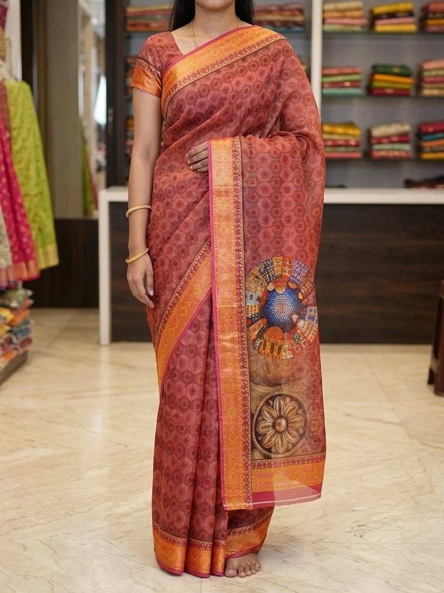 PRINT SAREE